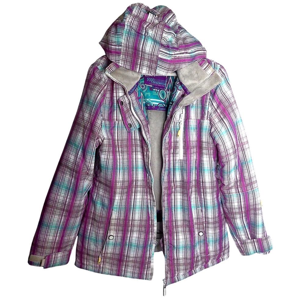 Vintage Liquid Venture 5000 Snowboard Ski Jacket Size Medium